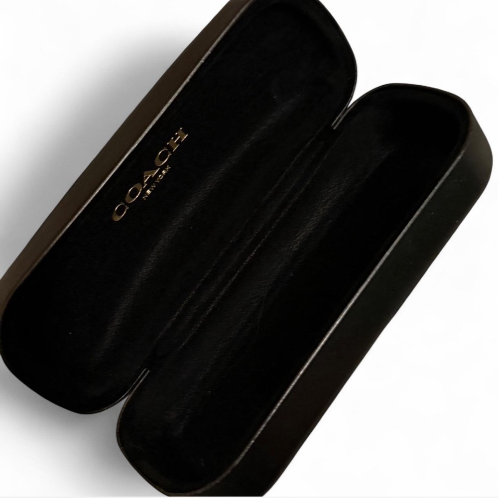 Coach Elegant Black Eyeglass Holder